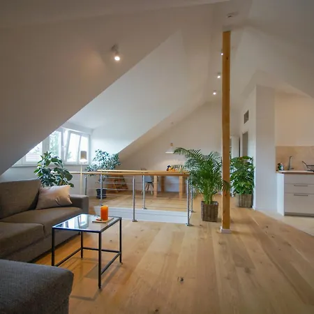 Modernes Und Helles Im Loft Stil Appartement