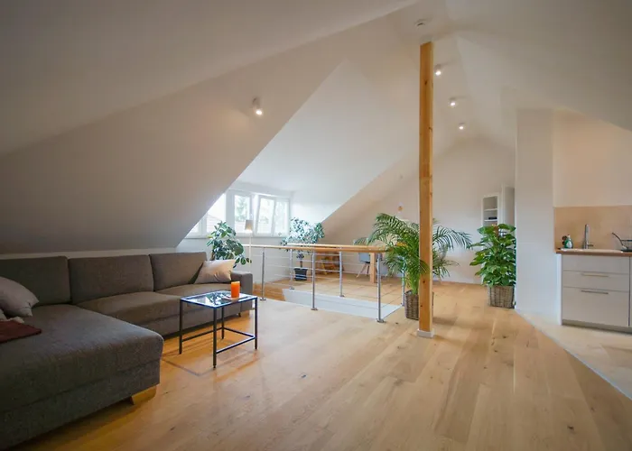 Modernes Und Helles Im Loft Stil דירה היידלברג