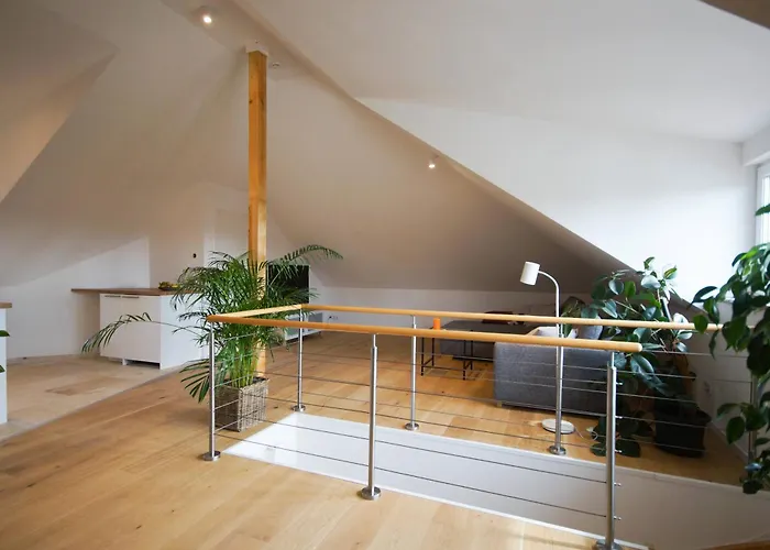 Modernes Und Helles Im Loft Stil